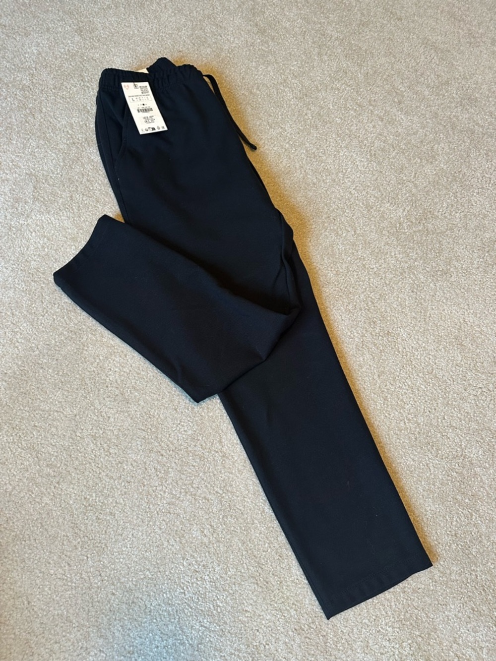 Zara Men's Black Drawstring Joggers